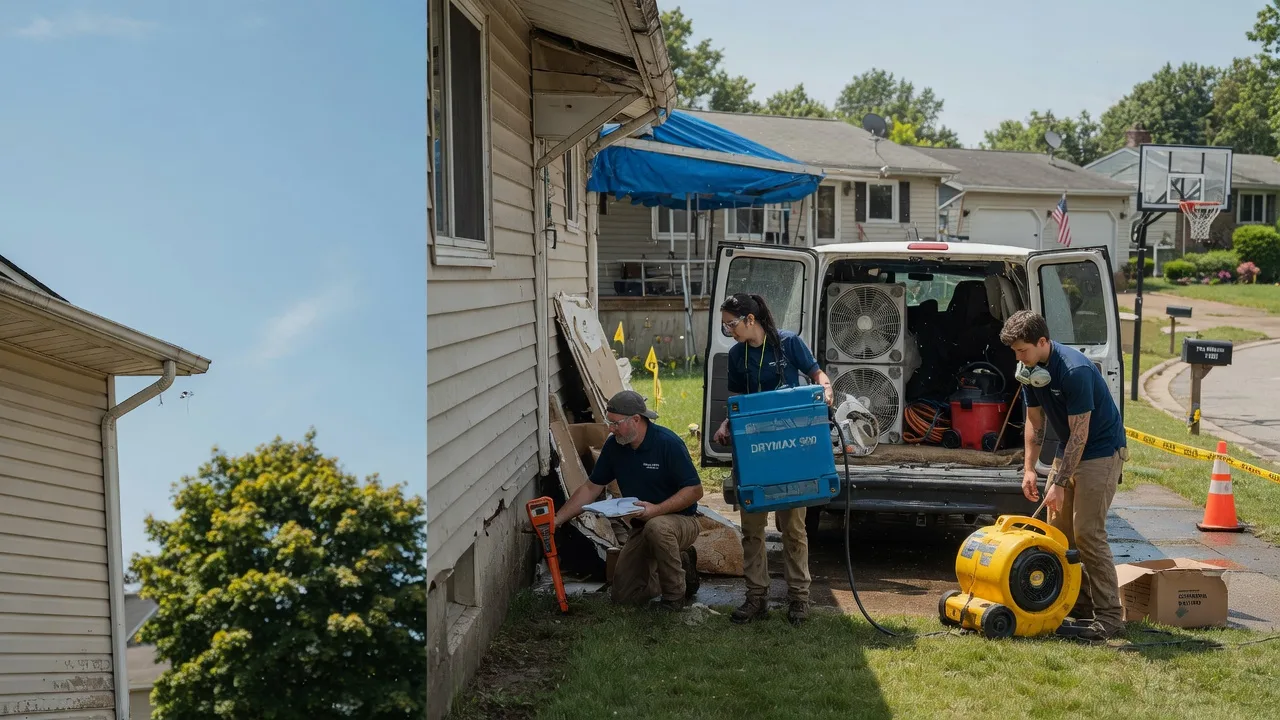 Ceiling Leak Cleanup in Kempton, PA near me